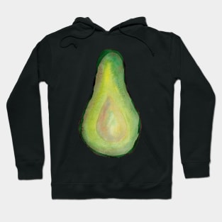 Green fresh vegetarian avocado Hoodie